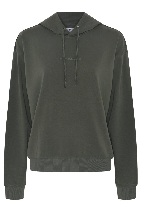 JBS of Denmark - Bambus Sweat Hoodie - Pullover - Army Grøn