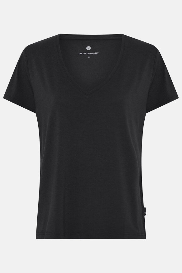 JBS of Denmark - Bamboo Blend Basic Tee - V-T-shirt - Sort