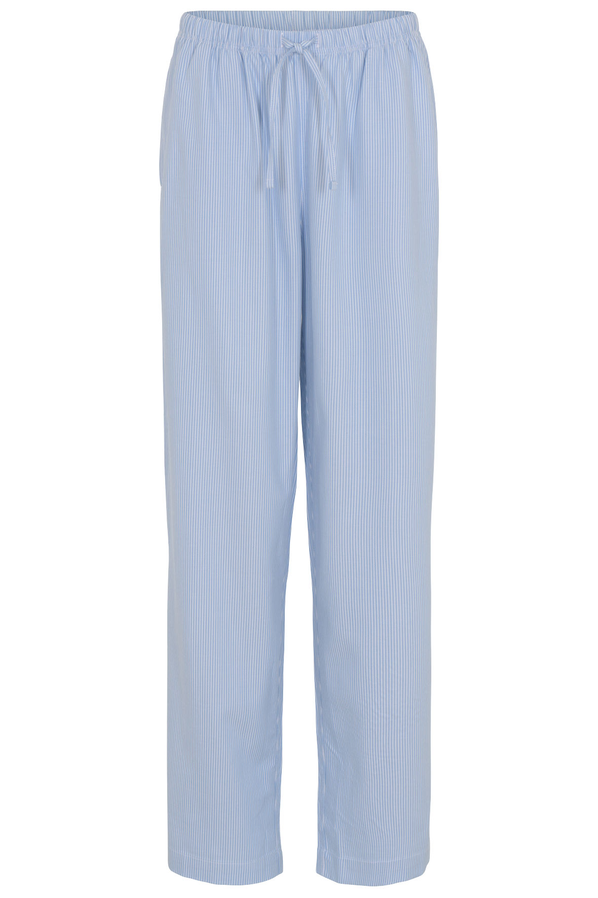 Fugtig lejlighed ugentlig JBS of Denmark stribet pyjamasbukser i hvid og lyseblå - KVINDE - Hos Lohse