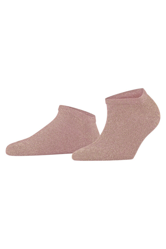 Falke - Shiny Women Sneaker Socks - Glimmer Sokker - Rosaguld