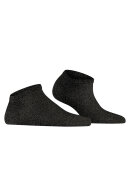 Falke - Shiny Women Sneaker Socks - Glimmer Sokker - Sort