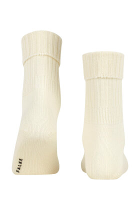 Falke - Striggings Rib Sock - Ribstrikket sokker - Off White