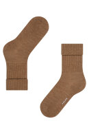 Falke - Striggings Rib Sock - Ribstrikket Sokker  - Camel