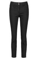 Gerry Weber - Best4me Cropped Denim Sateen - Slim Fit Jeans - Sorte