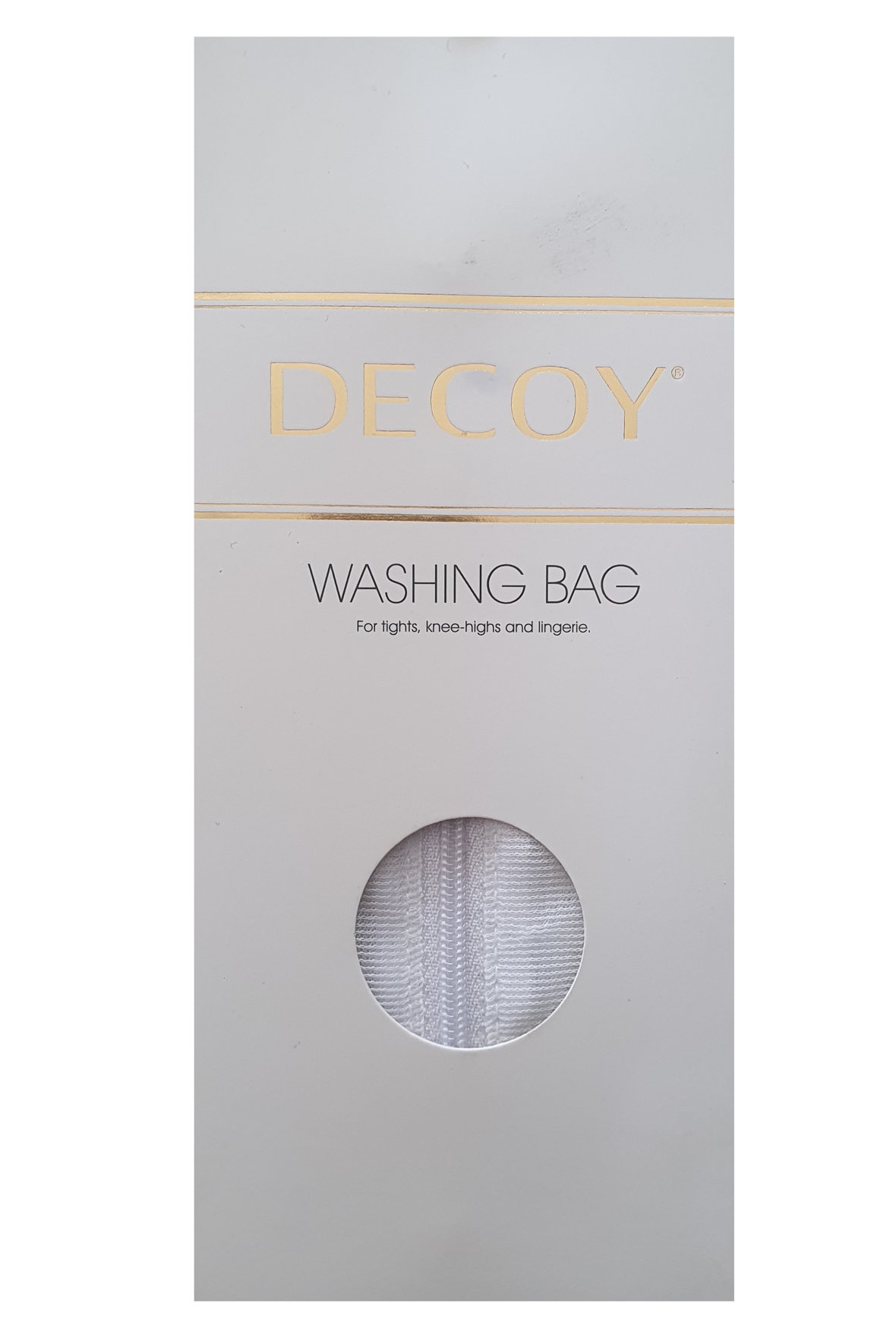 Decoy hvid vaskepose til hvidt sort og tøj tåler 60 gr - Hos Lohse