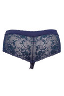 Plaisir - Beate String Full Lace - Brasiliansk Blonde - Mørkeblå