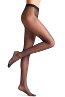 Falke - Seidenglatt 15 Denier Tights - Silkelook Glat Transparent - Marine