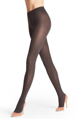 Falke - Seidenglatt Tights 40 D Strømpebukser - Antracite