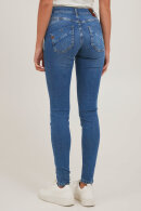 Pulz - PzCarmen High Waist Skinny Leg Jeans - Medium Denim