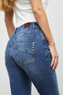 Pulz - PzCarmen High Waist Skinny Leg Jeans - Medium Denim