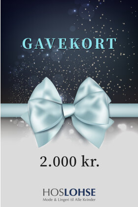 Gavekort på 2000,- kroner