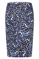 Gerry Weber - Blue Print Nederdel - Pencil Skirt - Blå