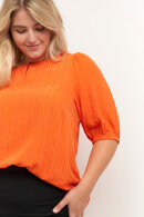 Kaffe Curve - KCSilje Blouse - Vermillion Orange