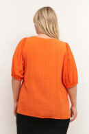 Kaffe Curve - KCSilje Blouse - Vermillion Orange