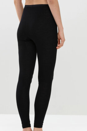 Mey - Exquisite Leggings - Soft Merinould & Silke - Sort