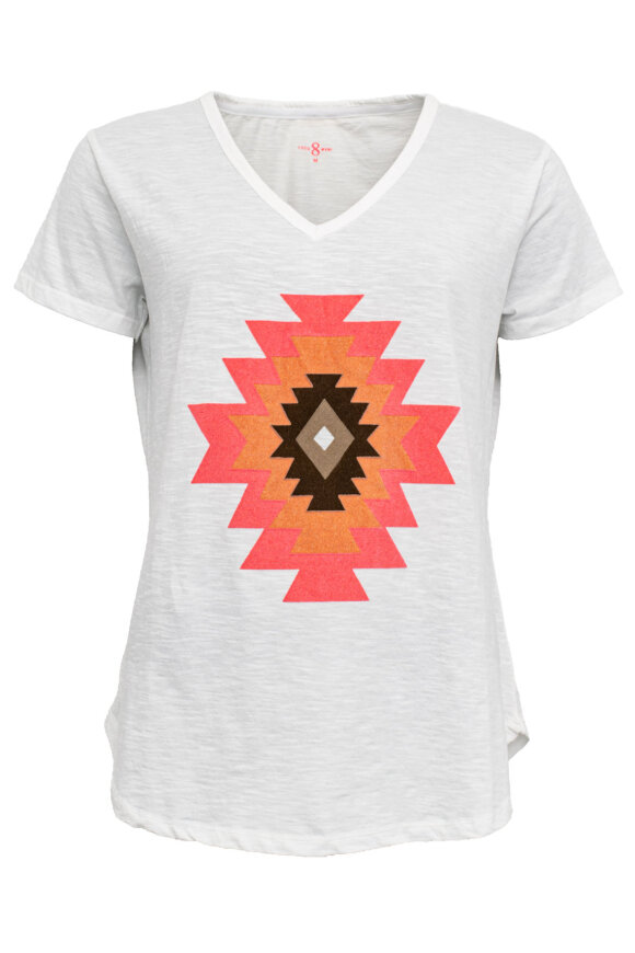 Costamani - Boho Tee Peach - Casual T-shirt