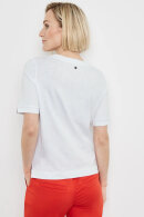 Gerry Weber - T-shirt Joyful Vibes - Hvid Print T-shirt