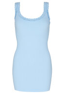 Tim & Simonsen - Frida Rib Top Plus - Azzurro