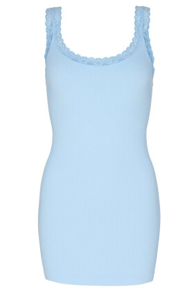 Tim & Simonsen - Frida Rib Top Plus - Azzurro