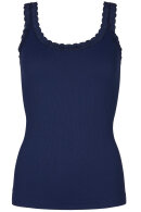 Tim & Simonsen - Frida Rib Top - Blu