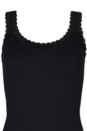 Tim & Simonsen - Frida Rib Top - Nero