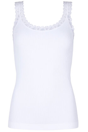 Tim & Simonsen - Frida Rib Top - Bianco