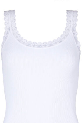 Tim & Simonsen - Frida Rib Top - Bianco