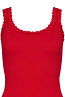 Tim & Simonsen - Frida Rib Top - Rosso