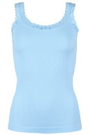 Tim & Simonsen - Frida Rib Top - Azzurro