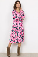 SoyaConcept - Sc-Felicity AOP 411 Fuchsia Rose - Print Kjole