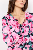 SoyaConcept - Sc-Felicity AOP 411 Fuchsia Rose - Print Kjole