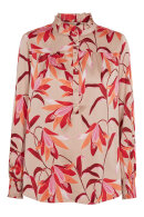 PREPAIR - Sophia Blouse Sand - Blomstret Print