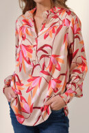 PREPAIR - Sophia Blouse Sand - Blomstret Print