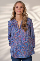 PREPAIR - Taina Blouse Blue - Løst Snit