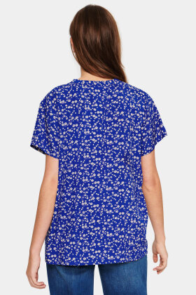 SAINT TROPEZ - TateSZ Blouse - Løs Bluse - Surf Blue