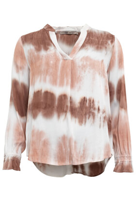 Costamani - Tie Dye Shirt - Langærmet Print Bluse
