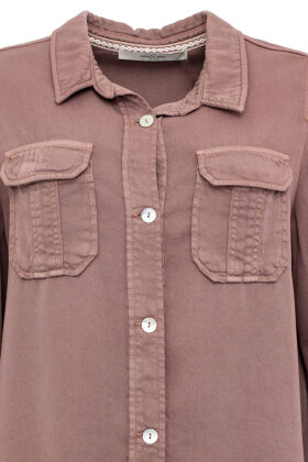 Costamani - Jules Shirt Dusty Brown - Blød Skjorte