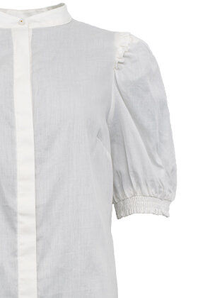 Costamani - Beate Shirt White - Kortærmet Sød Skjorte