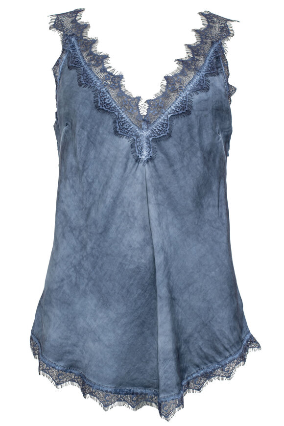 Costamani - Must Have 100 Denim - Blonde Top Brede Stropper