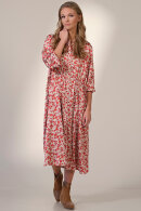 PREPAIR - Jasmin Dress Sand - Print Skjortekjole