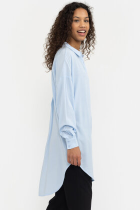 Soft Rebels - SRFreedom Long Blue - Big shirt