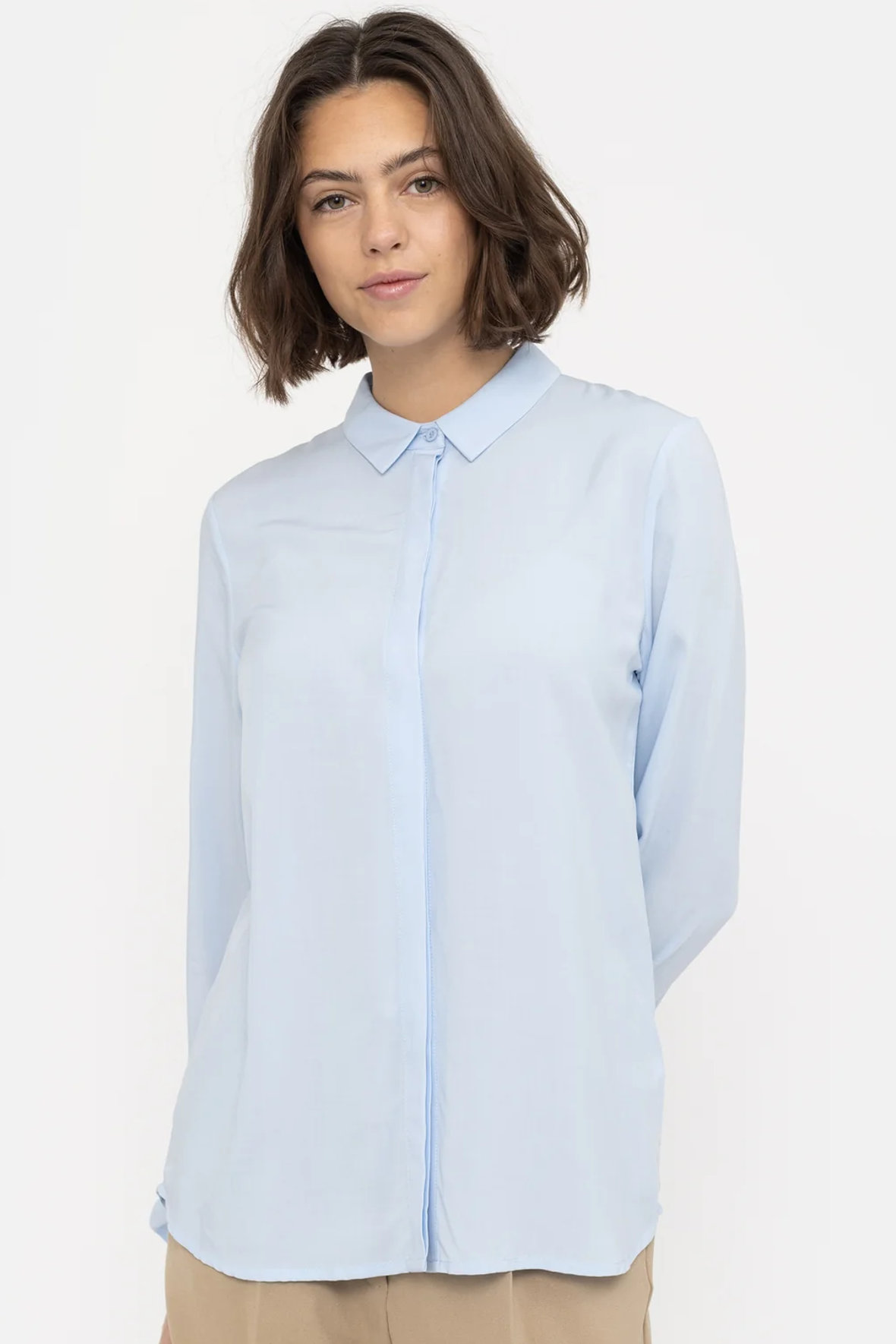 Skjorte 'Varde' - Soft Blue
