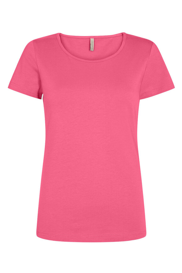 SoyaConcept - SC-Pylle 1 Fuchsia - Basis T-shirt