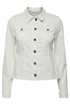 Pulz - PZRosita Jacket - Blanc de Blanc - Denimjakke 