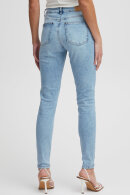 Pulz - PzJOY High Waist Skinny Leg Jeans - Light Blue