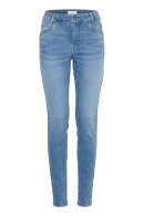 Pulz - PzCarmen High Waist Skinny Leg Jeans - Light Blue Denim