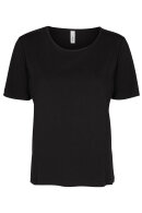 SoyaConcept - SC-Pylle 1 Black - Basis T-shirt