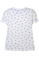 Zhenzi - Alberta 011 White - Basis Print T-shirt