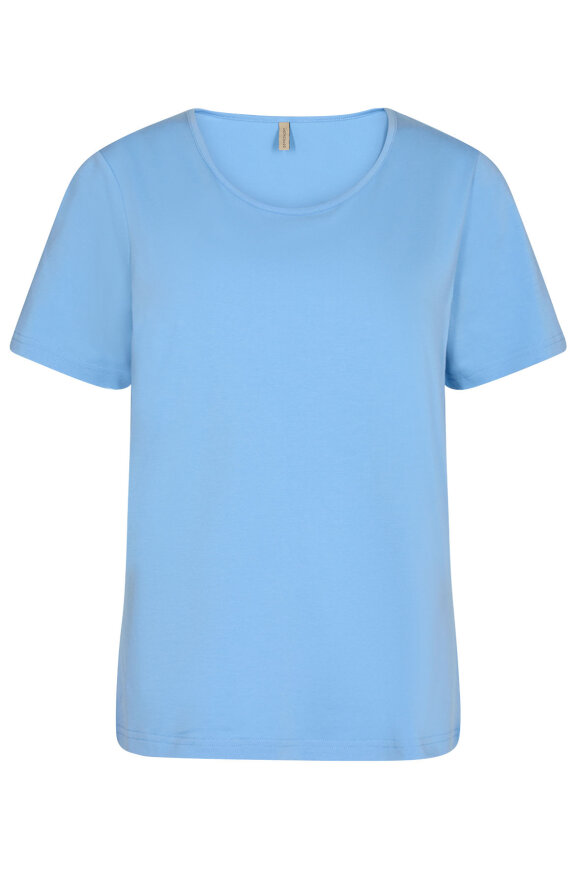 SoyaConcept - SC-Pylle 1 Bright Blue - Basis T-shirt