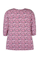 Zhenzi - Syvla 707 Pink Yarrow - Print Bluse